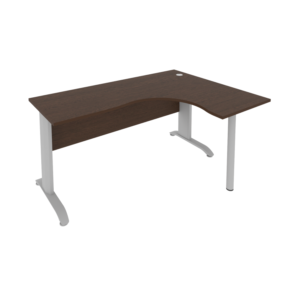 Стол криволинейный правый Riva ПЛ.СА-4 Пр Венге/Металлик