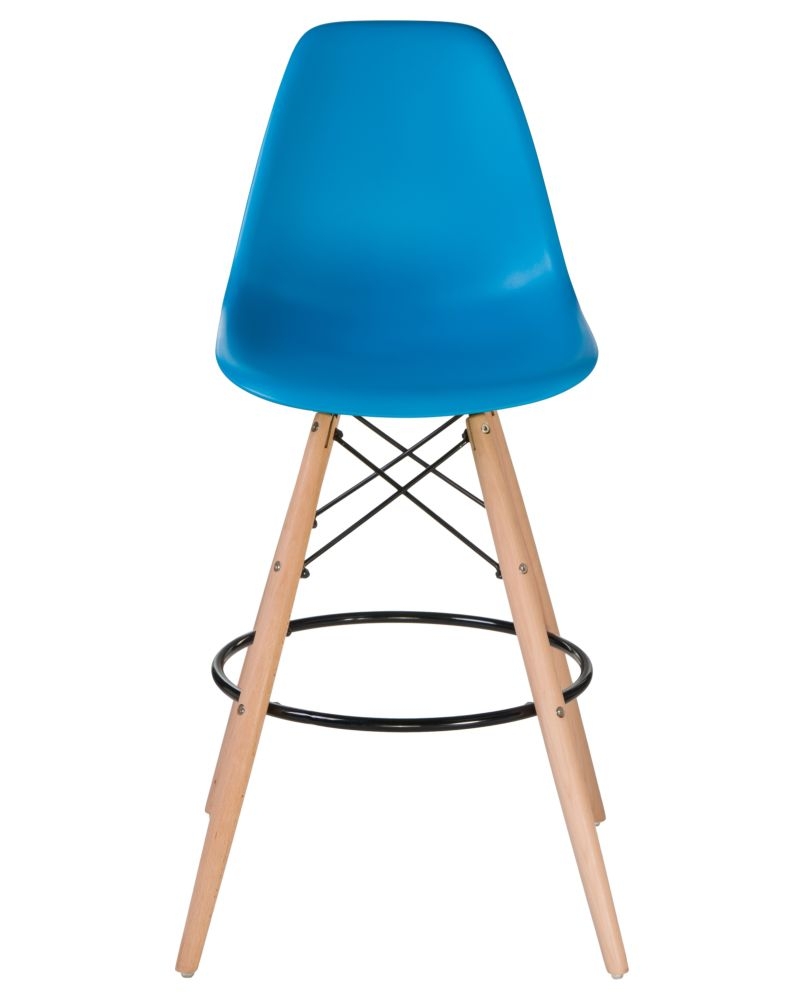 Стул барный DOBRIN DSW BAR Голубой BE-02