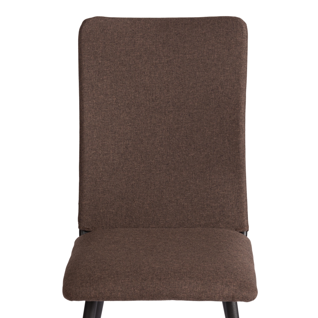 Стул обеденный La Rousse NEW, ткань рогожка, коричневый/черный, 3М7-147, 45x55x93 см