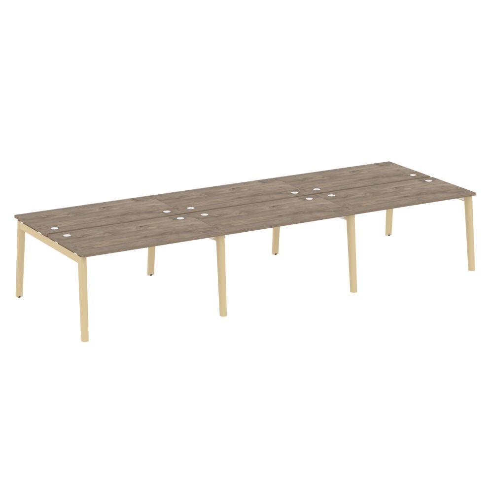 Рабочая станция ONIX WOOD OW.D.RS-6.3.7 Тиквуд Темный/Светлый