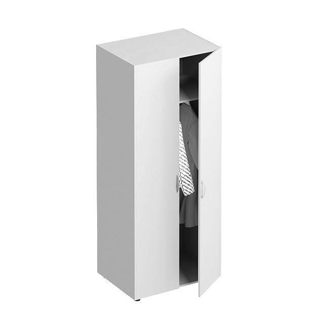 Шкаф глубокий для одежды Формула ФР 335 Белый/антрацит
