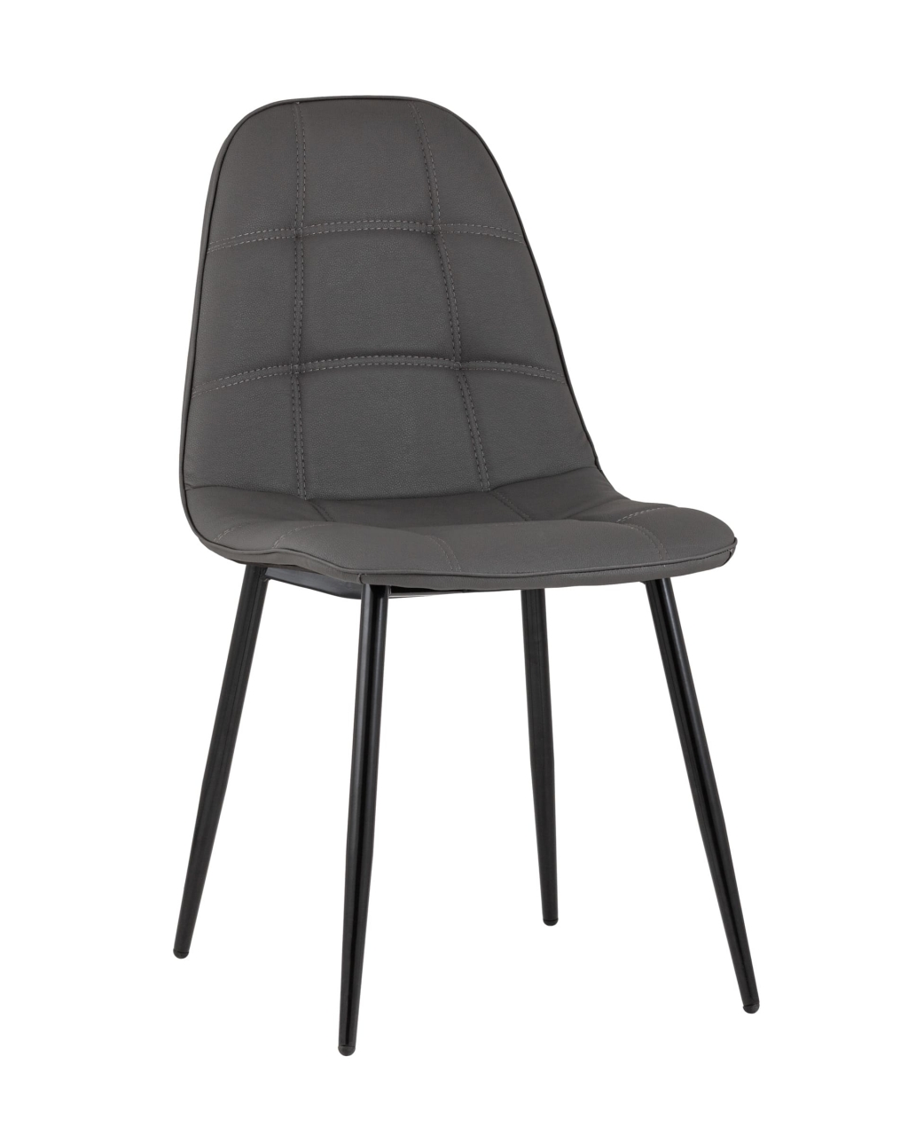 Стул Тейлор экокожа Тёмно-серый