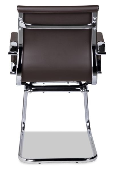Кресло для посетителей CЛГ-620 ЛКСХ-C Бровн / CLG-620 LXH-C Brown