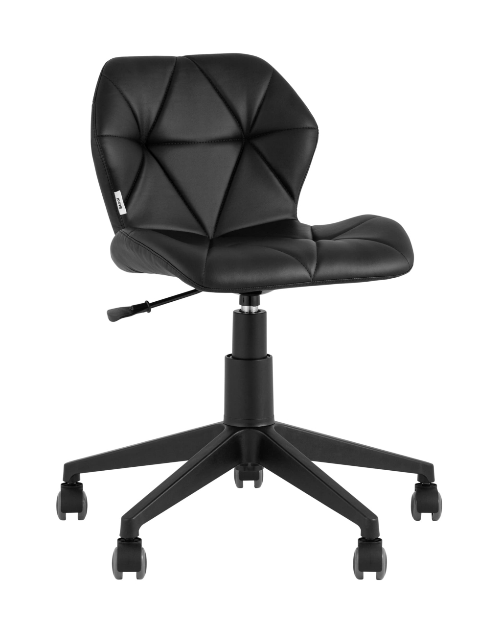 Кресло компьютерное Эдвин Черный экокожа