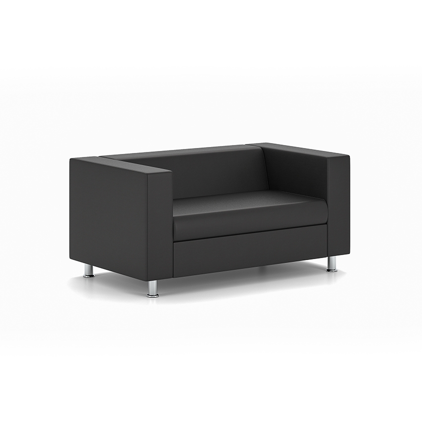 Диван Алекто двухместный Consul Green (кожа)