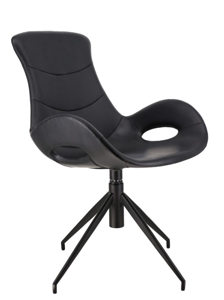 Стул Everprof Freedom Экокожа Черный