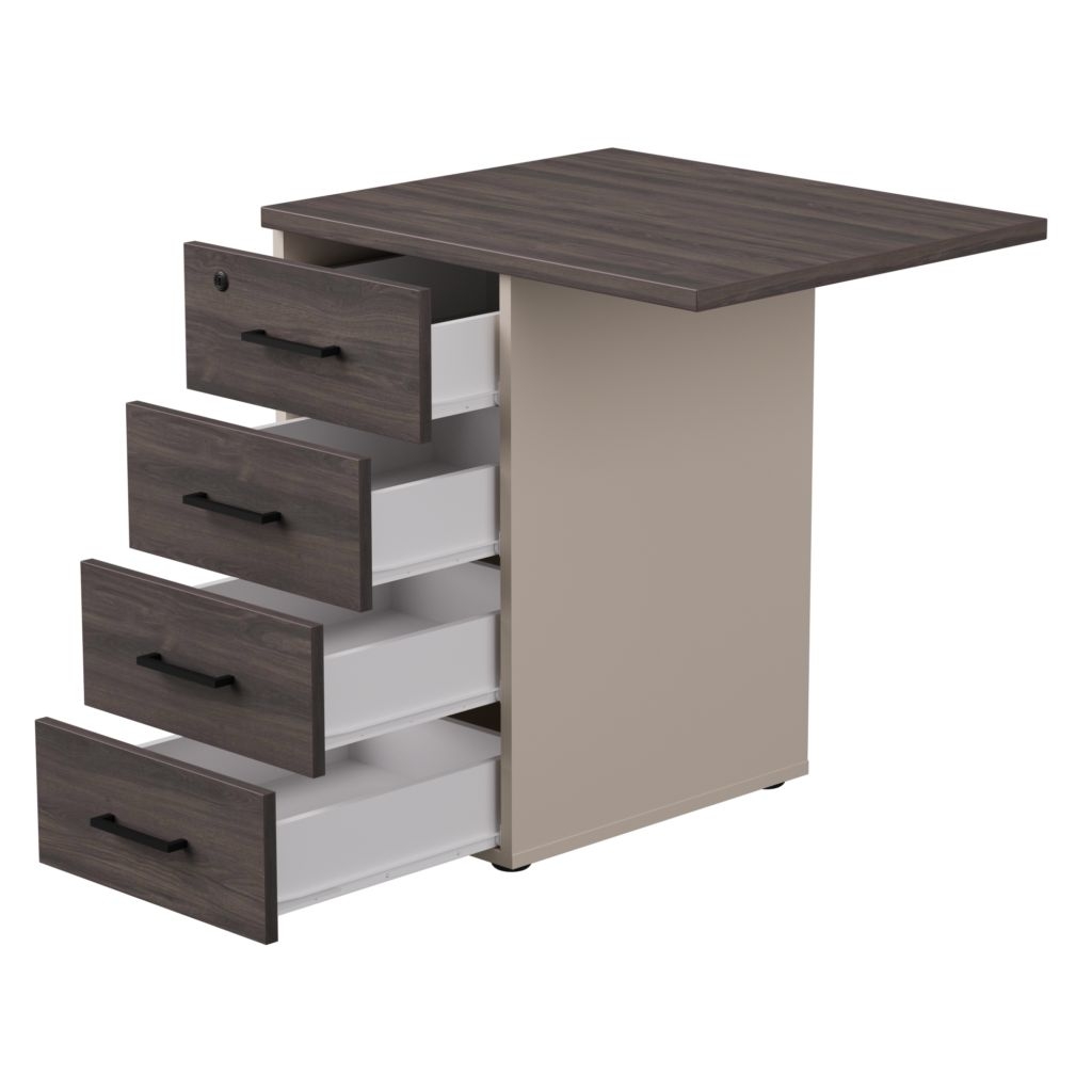 Тумба приставная с топом Everprof EVO 254Т2203 Дуб Пасадена Кашемир