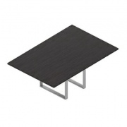 Стол для совещаний CARRE 180х120х72см меламин Венге