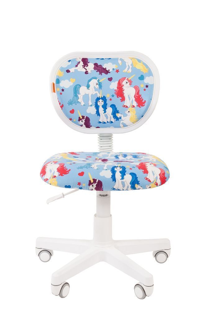 Детское кресло CHAIRMAN KIDS 106 White Единороги