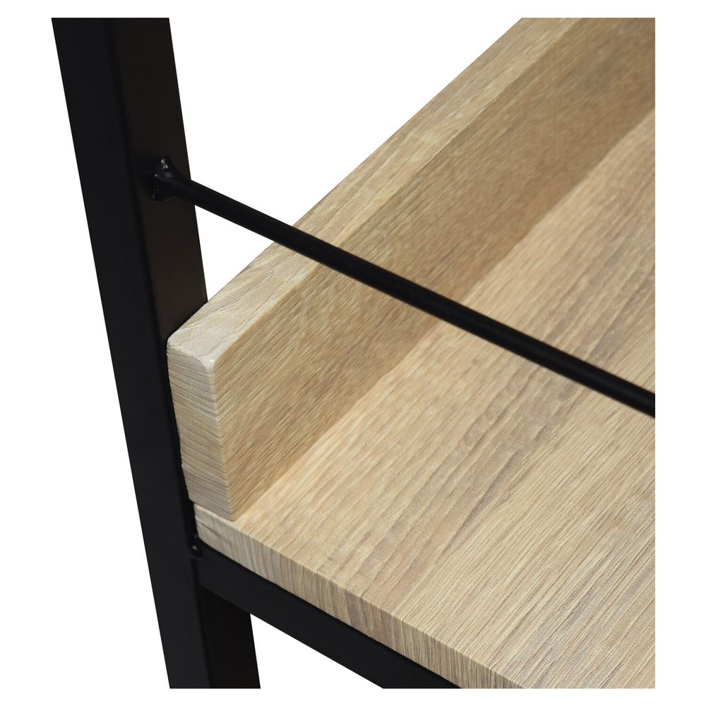 Стеллаж на металлокаркасе BRABIX LOFT SH-003 Дуб натуральный