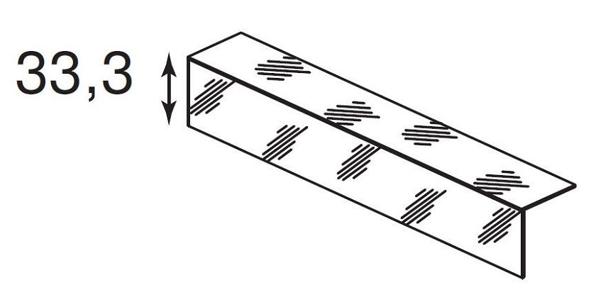 Factory Cotto Топ L100 Черное стекло