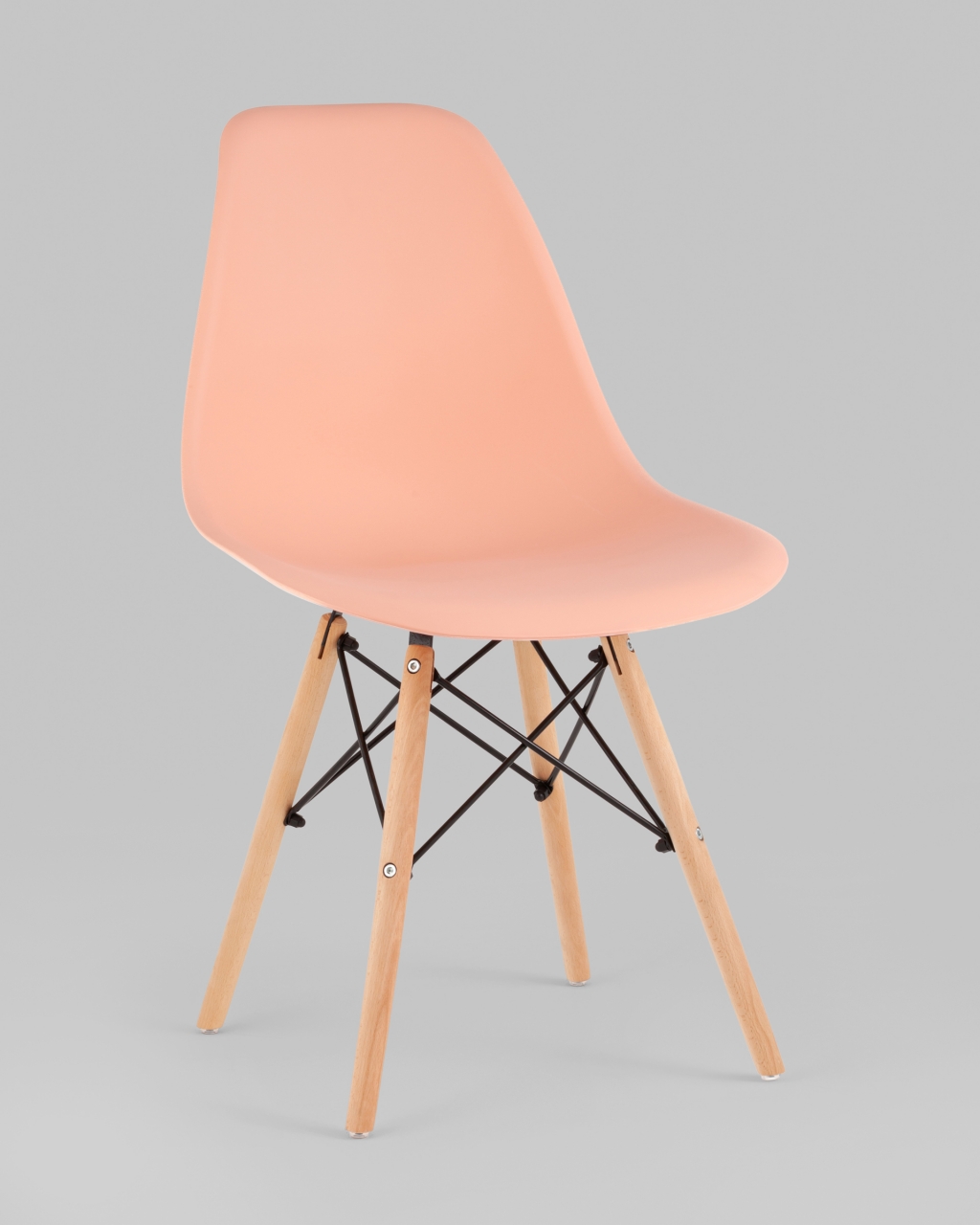 Стул Еамес Стйле ДСВ персиковый 4 шт. комплект (разборный каркас) / Eames Style DSW