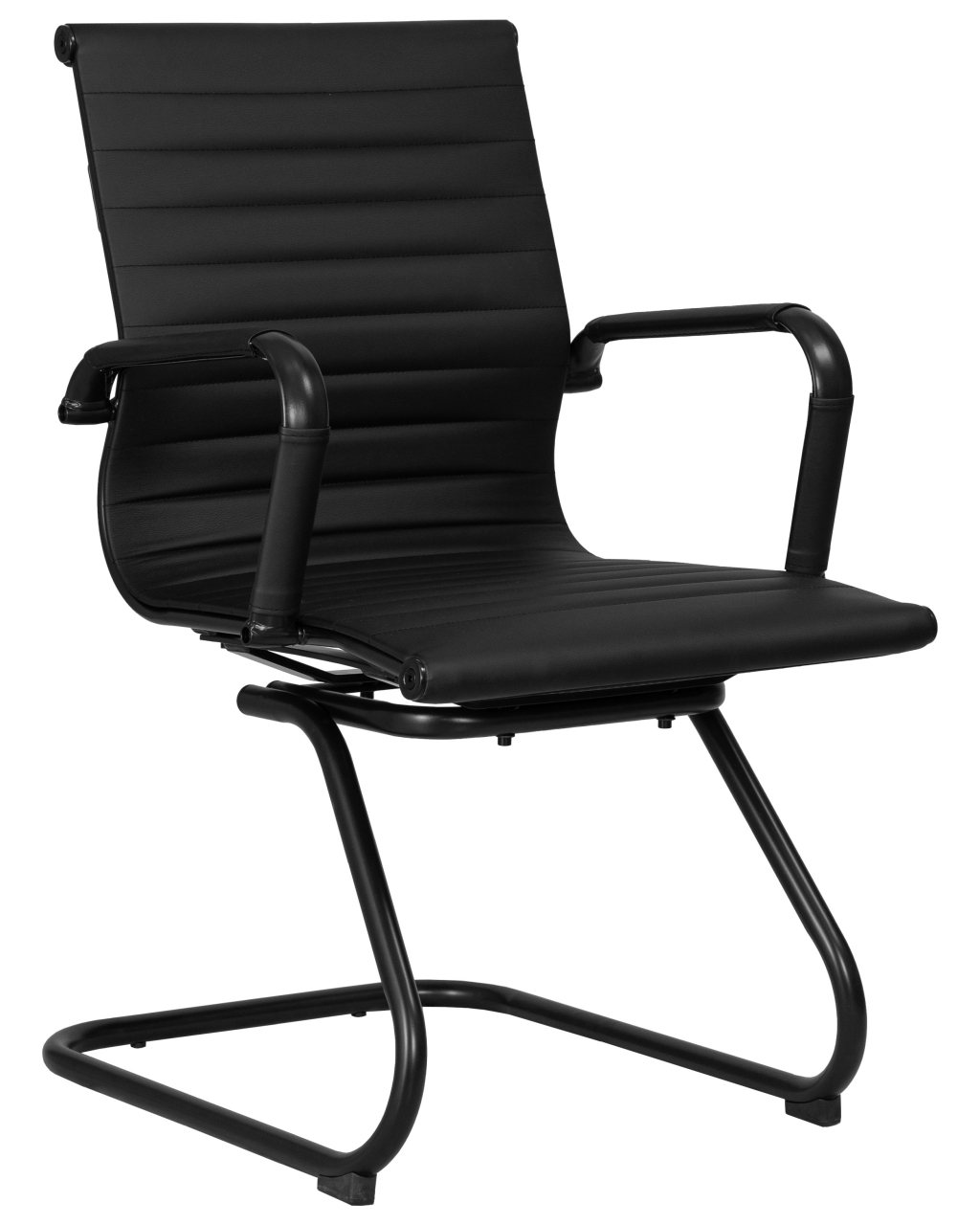 Офисное кресло для посетителей DOBRIN CODY BLACK (черный)