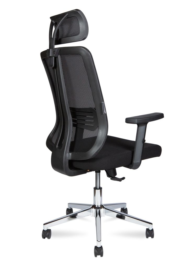 Кресло офисное TEMA СHROME 2D Черный