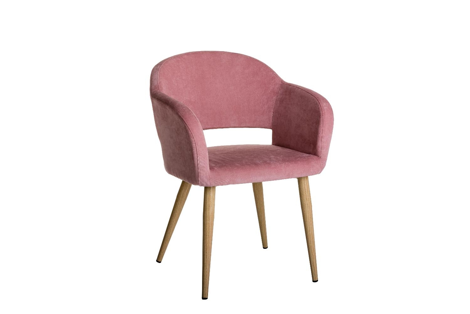 Стул Oscar Розов/Натуральный Дуб