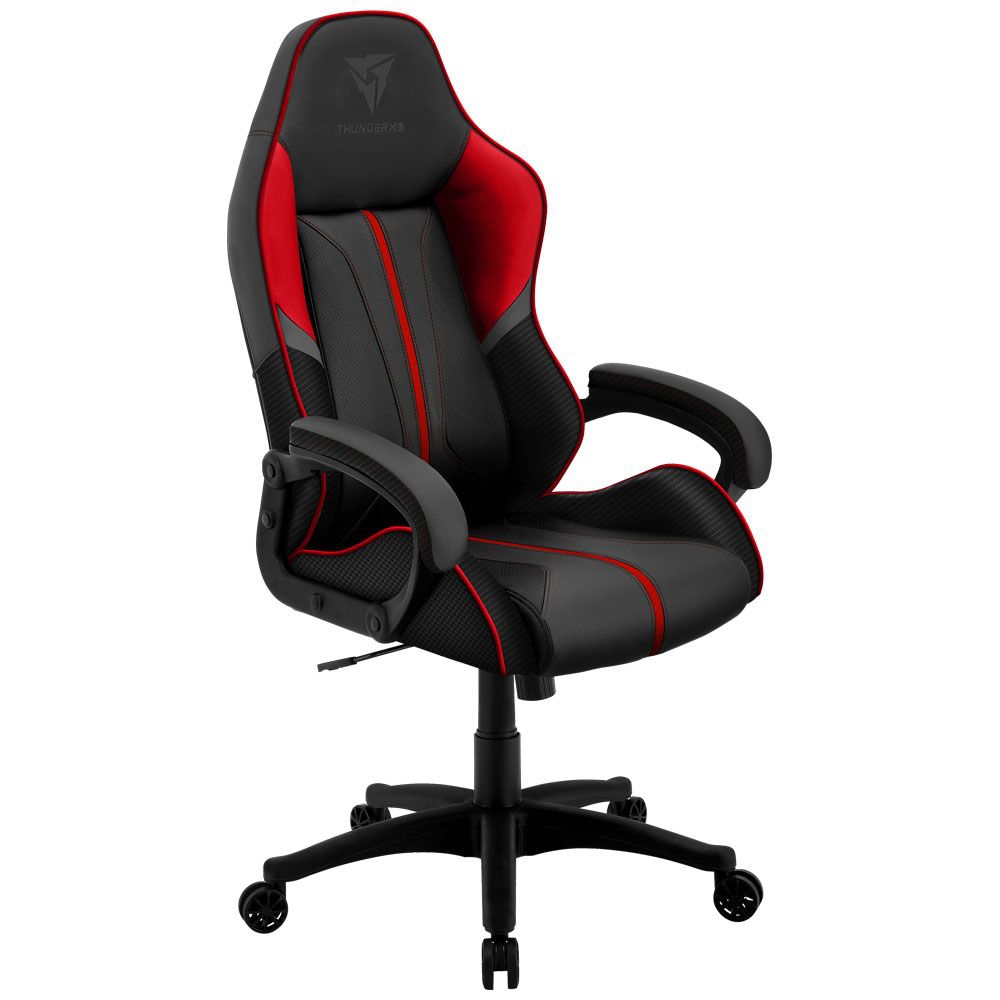 Геймерское кресло ThunderX3 BC1 Boss Fire AIR Grey-red