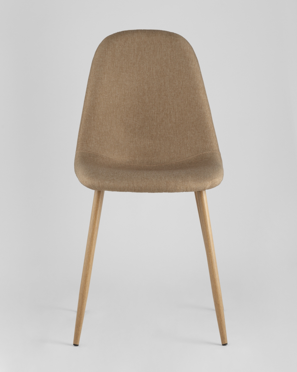 Стул Валенсия стальной каркас с принтом Бежевый