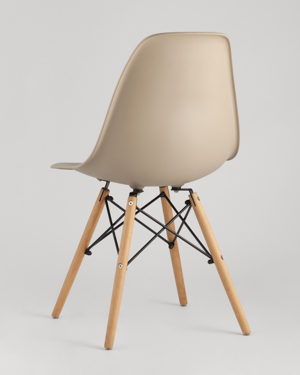 Стул Eames Style DSW Бежево-серый