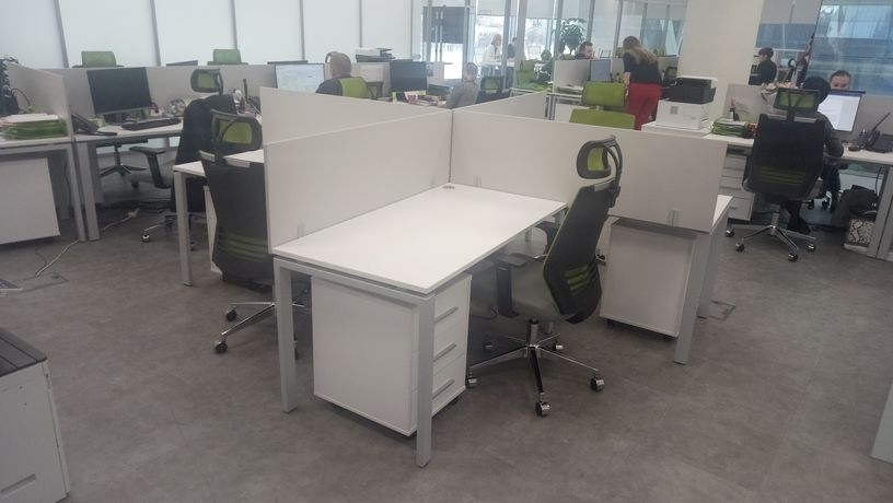 П-образный металлический каркас с траверсами Deka 7.07.14 К Серый