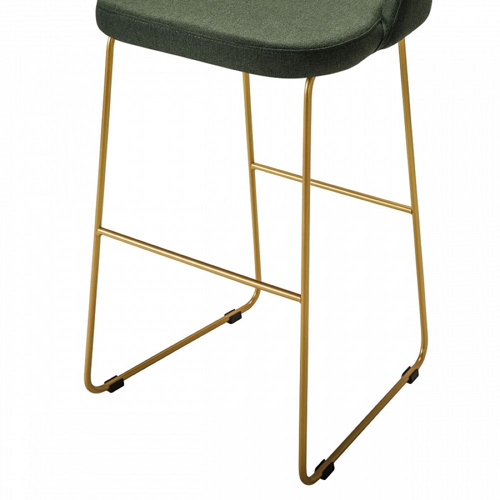 Кресло Бар. Lars Б темно-зеленый/Линк золото