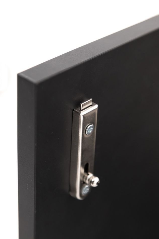 Шкаф для бумаг + гардероб MURANO 108 603 KR/BL Кальяри/Черный