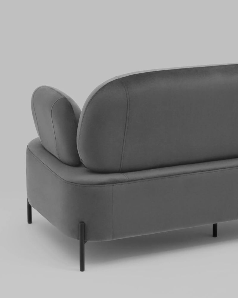 Диван Кэнди велюр Серый