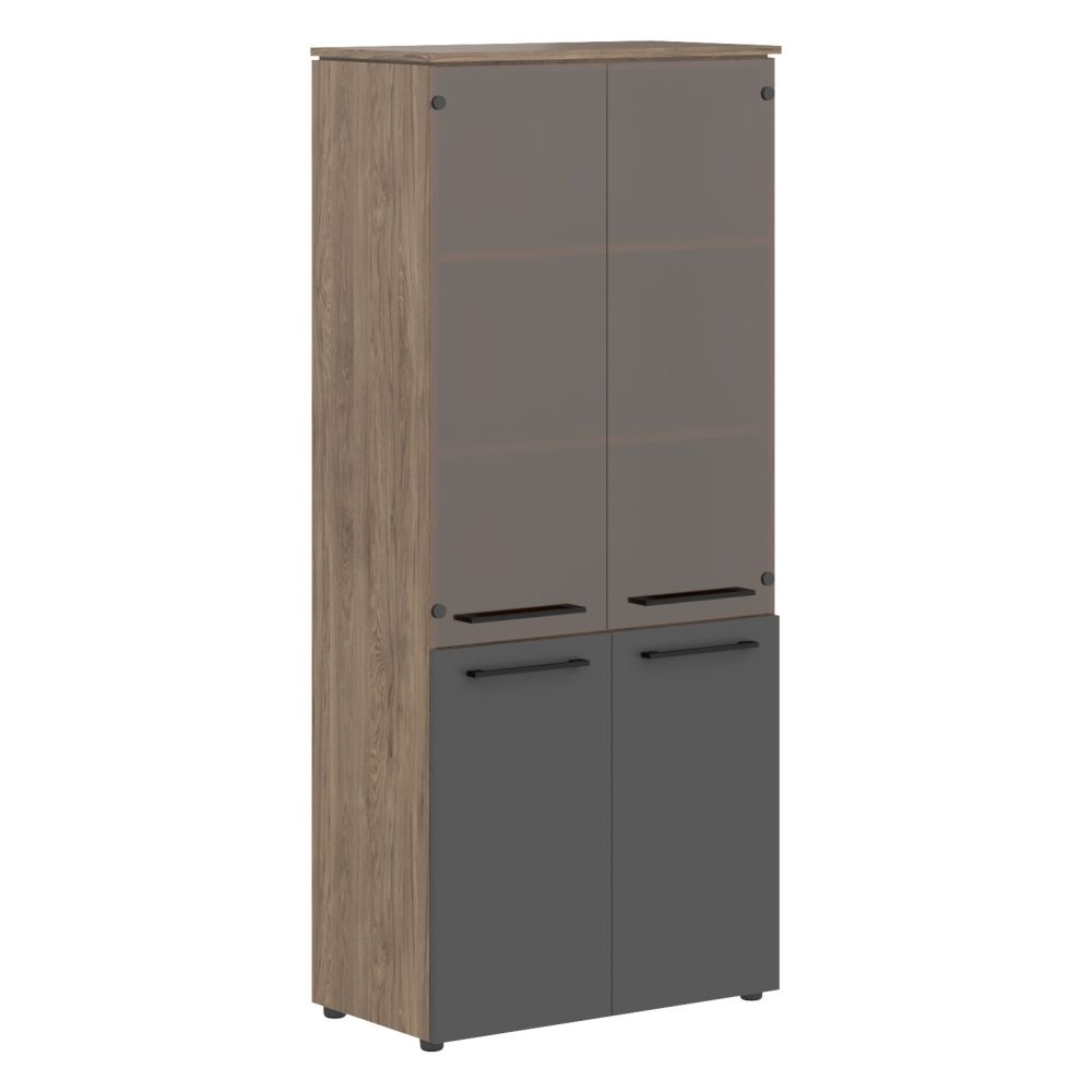 Шкаф комбинированный MORRIS TREND MHC 85.2 Антрацит/Кария Пальмира