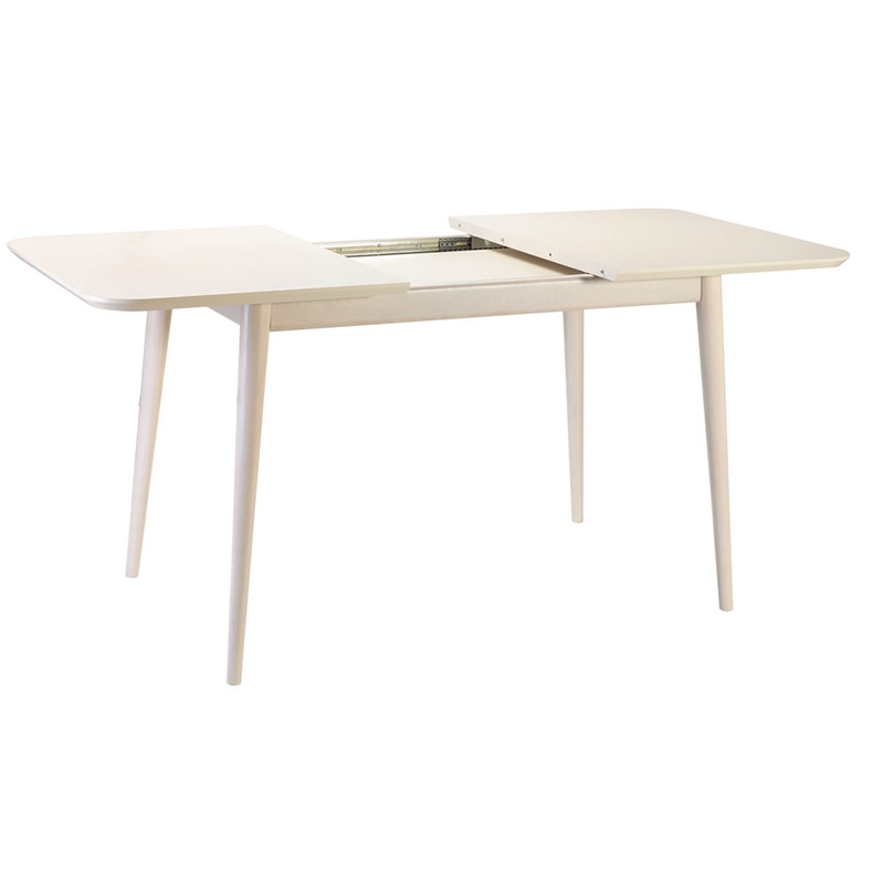 Стол обеденный раздвижной Сканди Жемчуг