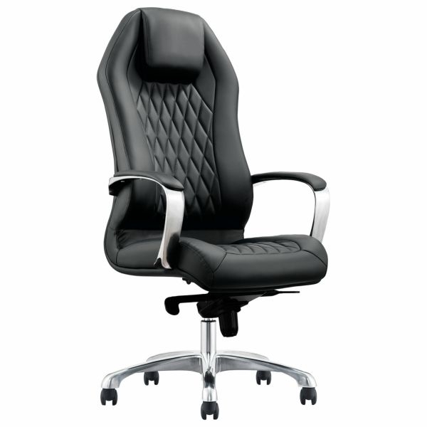 Кресло руководителя BRABIX PREMIUM Aurus EX-705, мультиблок, алюминий, экокожа, черное