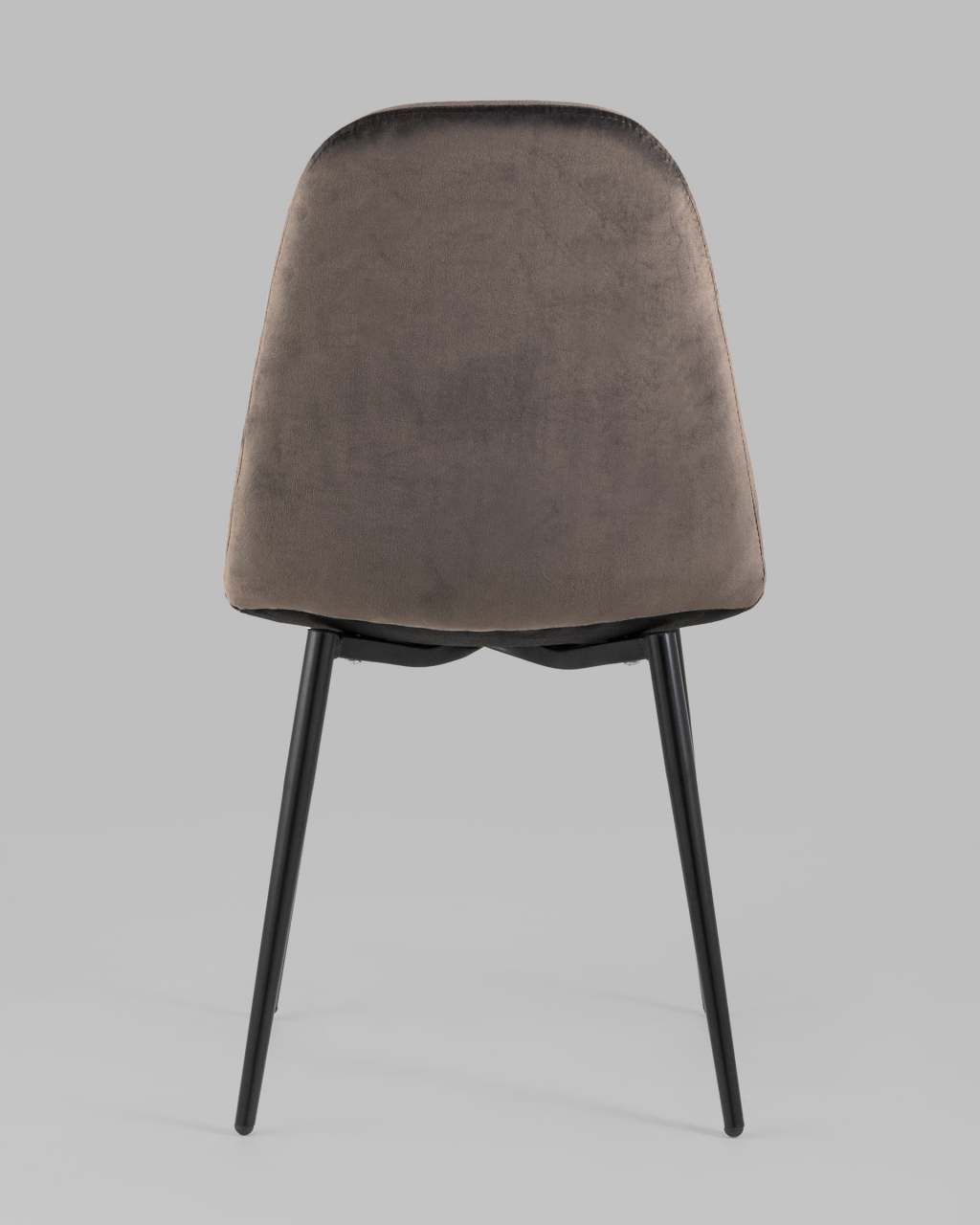 Стул Норман велюр Темно-серый