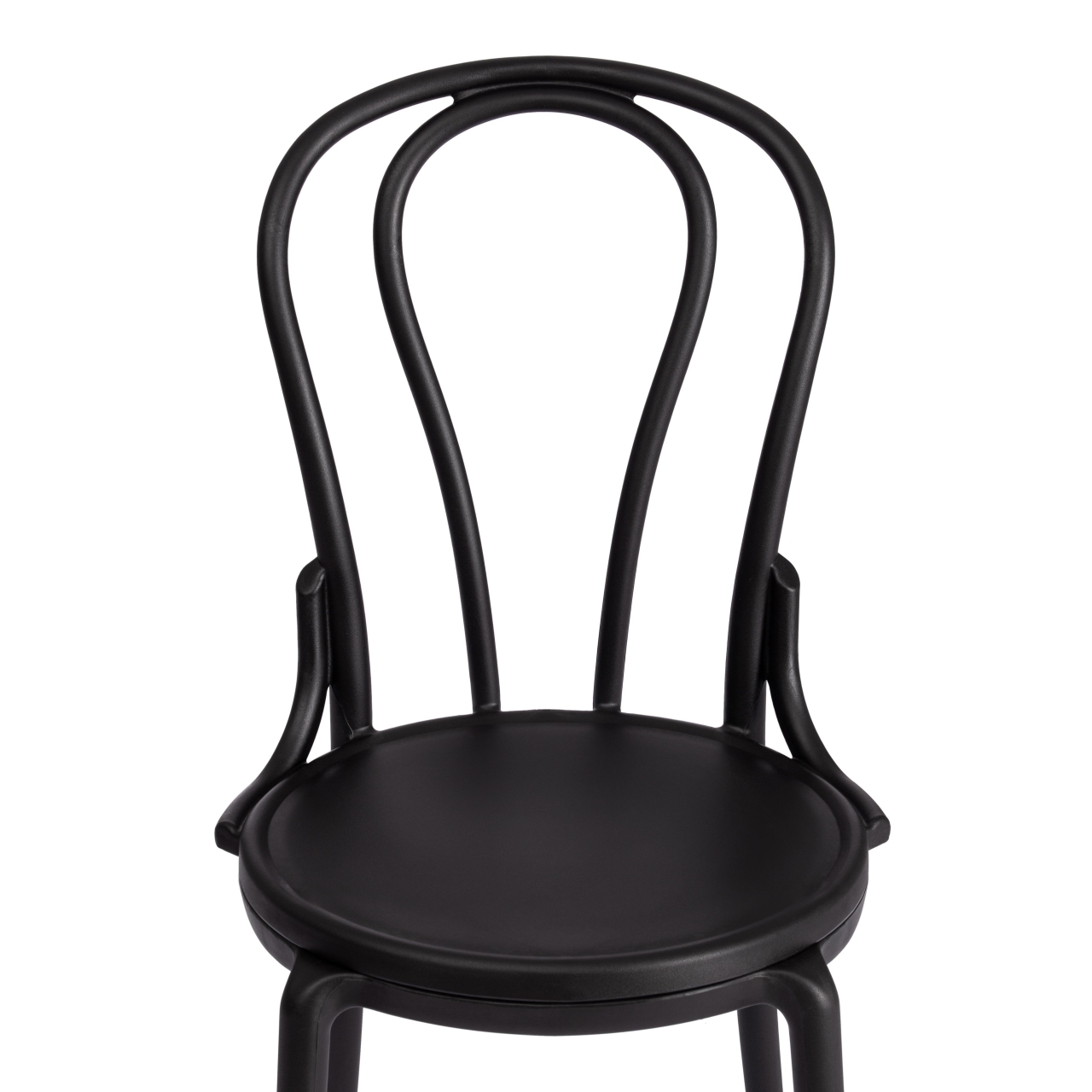 Стул THONET (mod. PL62) / 1 шт. в упаковке пластик, 42 x 52 x 89 см, Black (черный) 05
