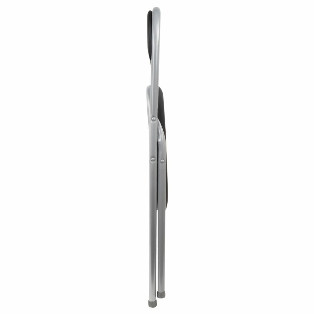 Стул складной BRABIX Golf CF-007 серебристый каркас Черный