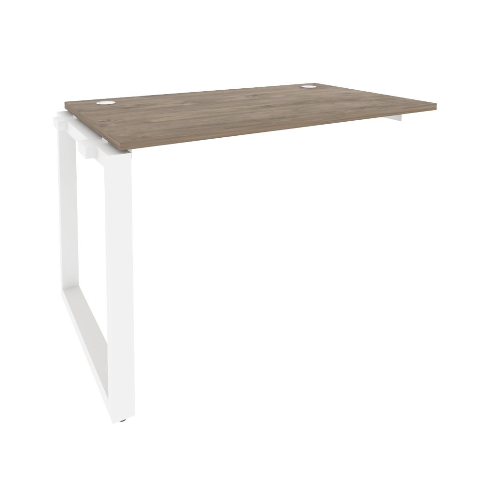 Наборный элемент рабочей станции на О-образном м/к ONIX O.MO-1.NRS-2.7 Тиквуд Темный/Белый