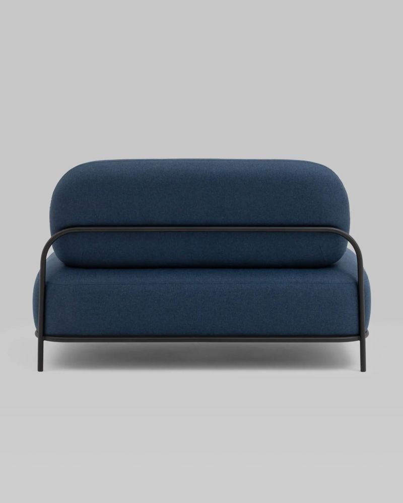 Диван Стоун рогожка Синий