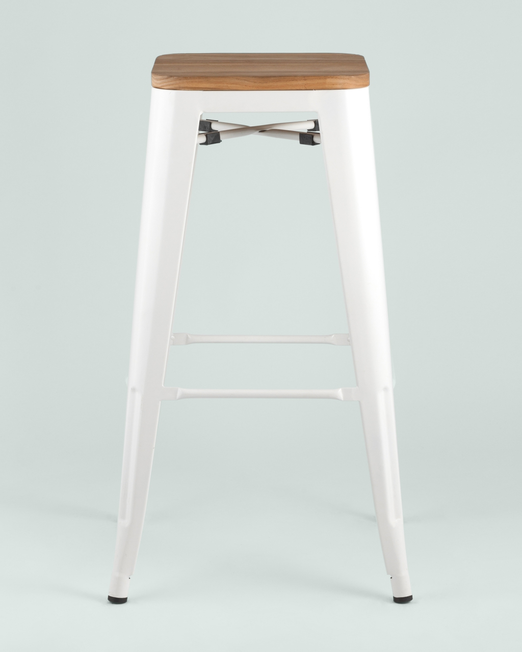 Стул барный TOLIX WOOD Белый