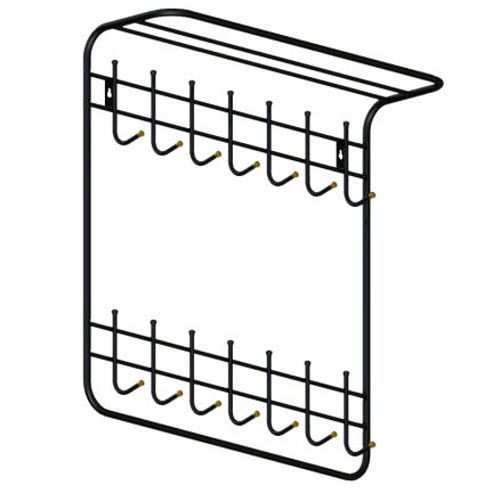 Вешалка настенная двухъярусная 800 П