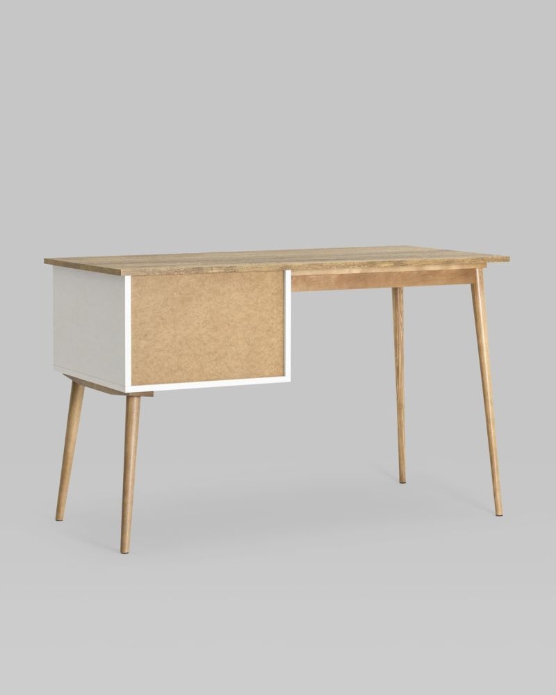 Стол письменный Berber с одной тумбой принт 4