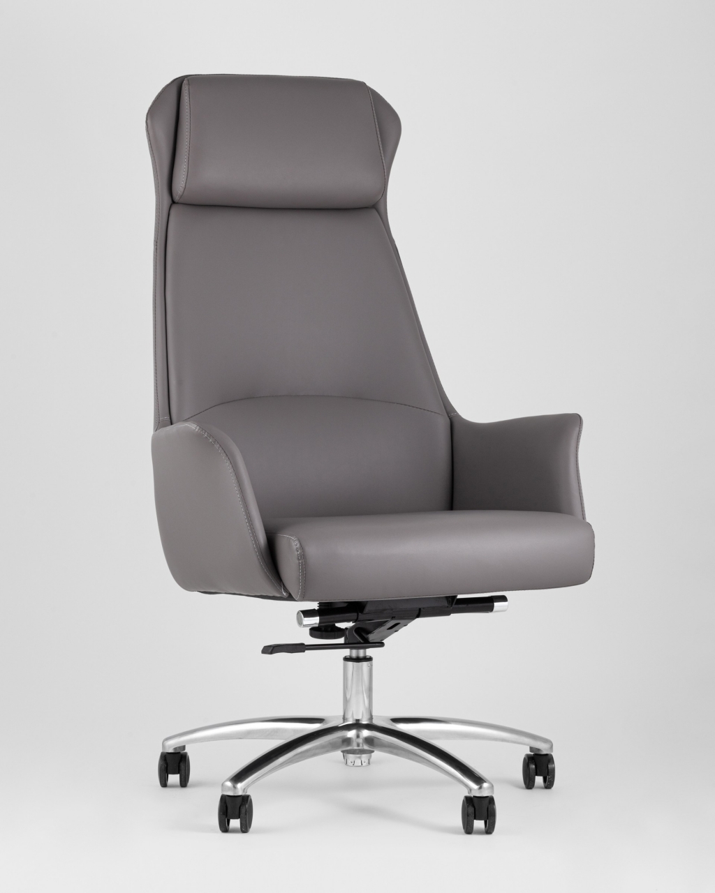 Кресло руководителя TopChairs Viking Серое