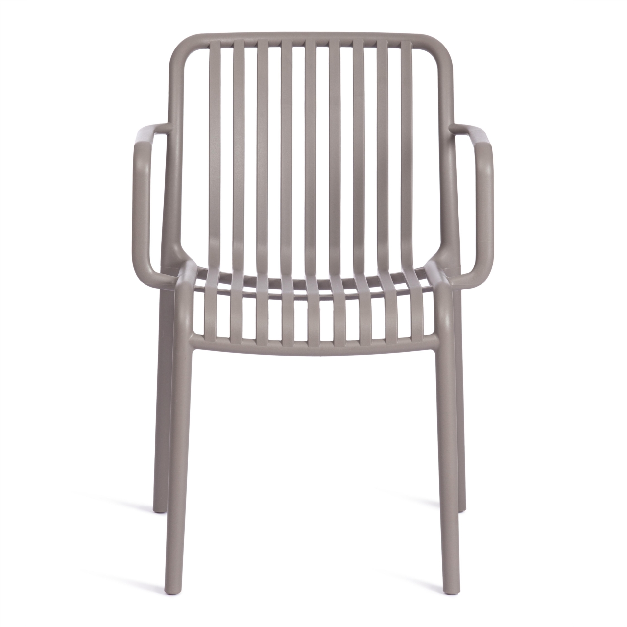 Стул LANCASTER (mod. 38-1) пластик, 55.5 х 58 х 80 см, Grey (Cерый) 34630