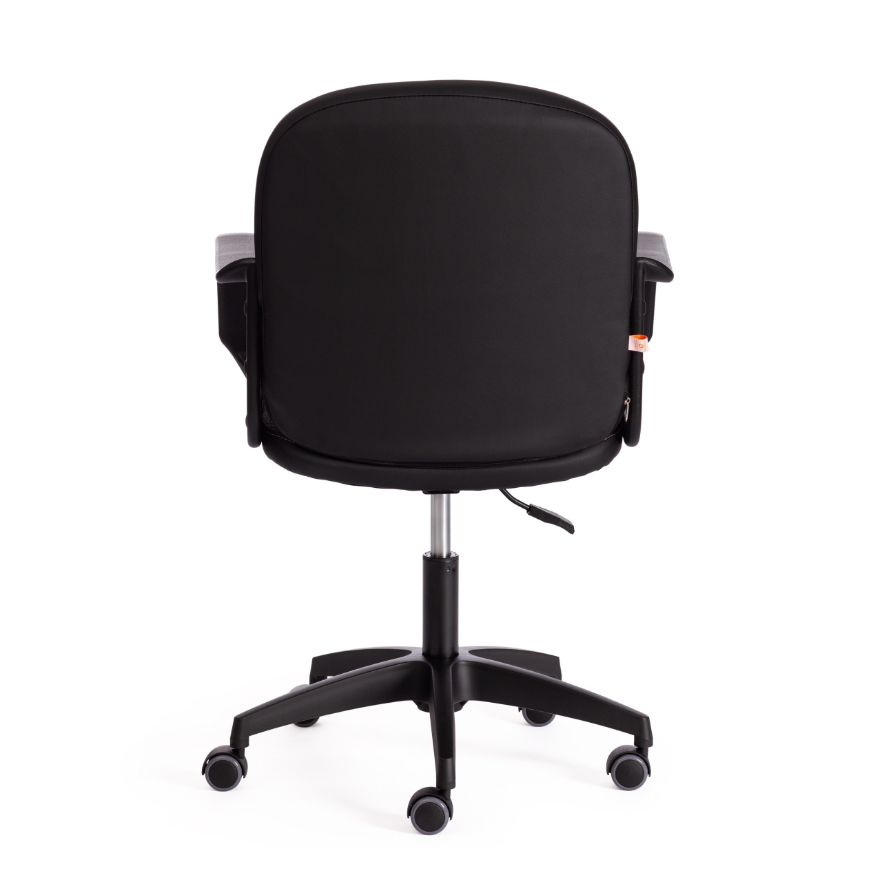 Кресло BAGGI PA кож/зам/ткань, черный/серый, 36-6/ 207