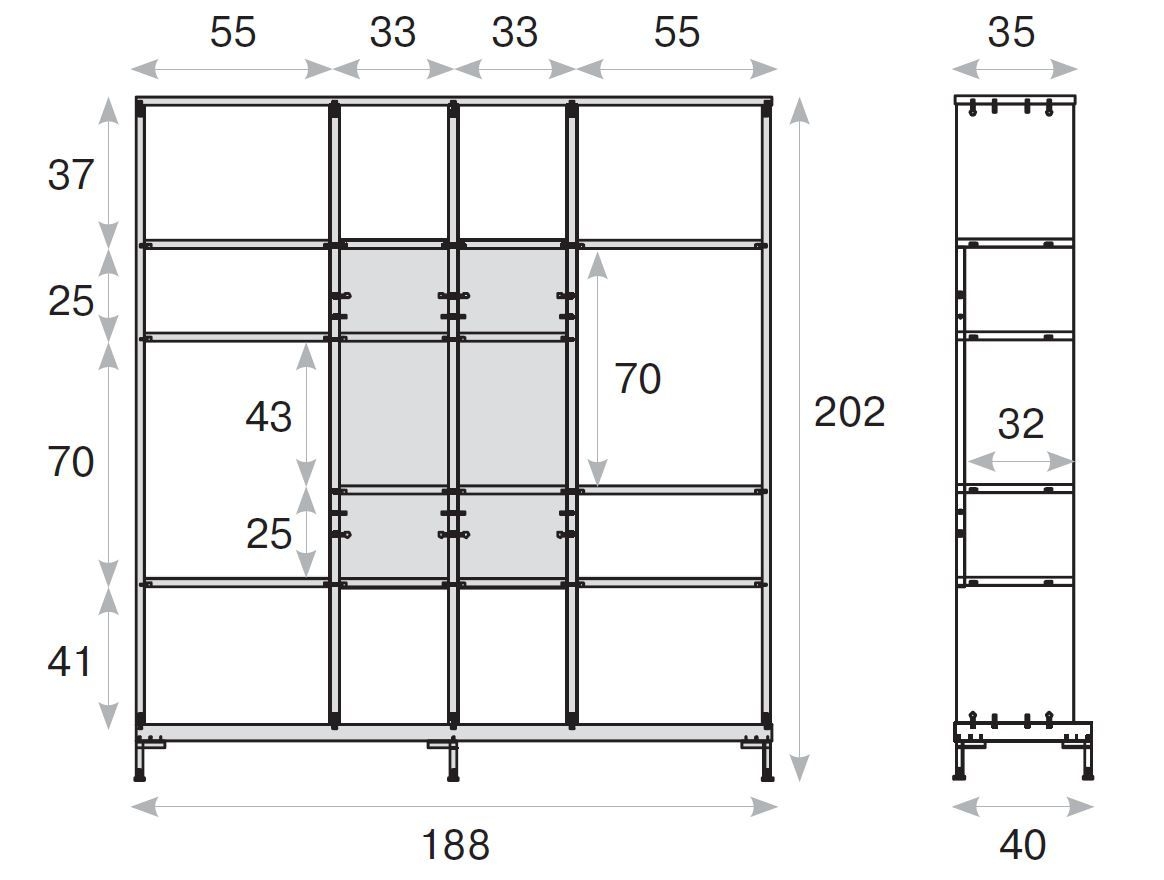 FARO Стеллаж 72H005 V3V2