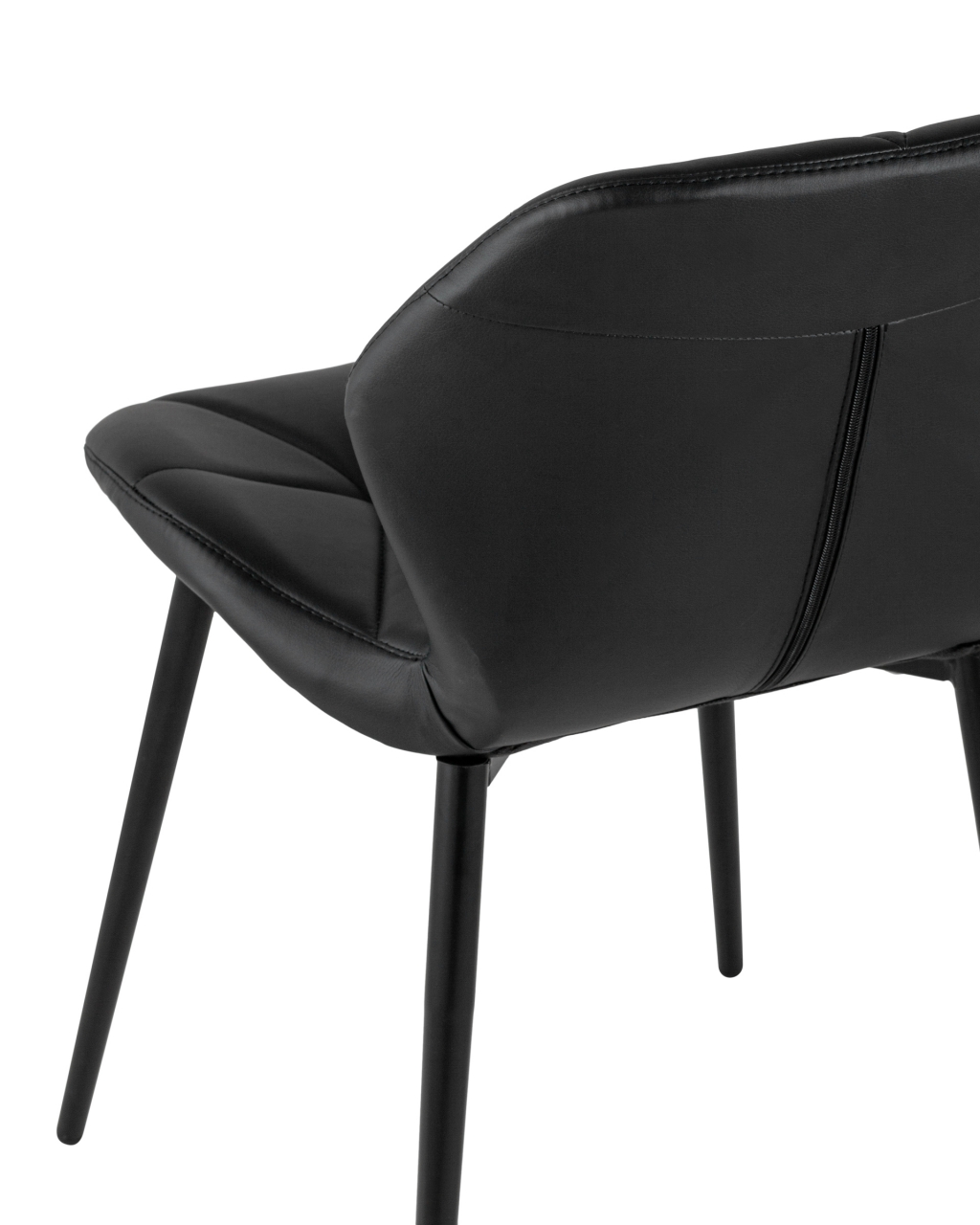 Стул Эдвин экокожа черный 4 шт