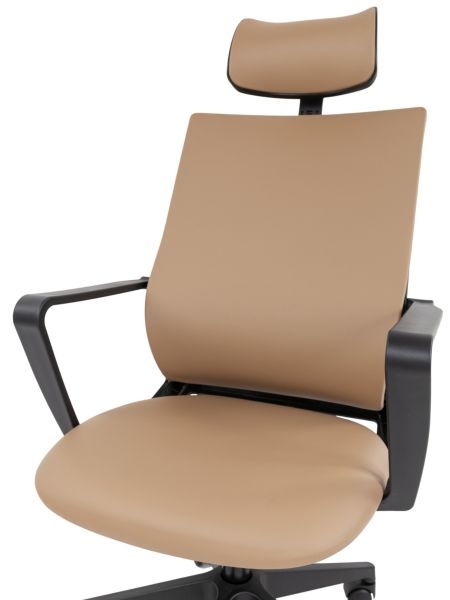 Кресло руководителя Chairman 545 экокожа Бежевый