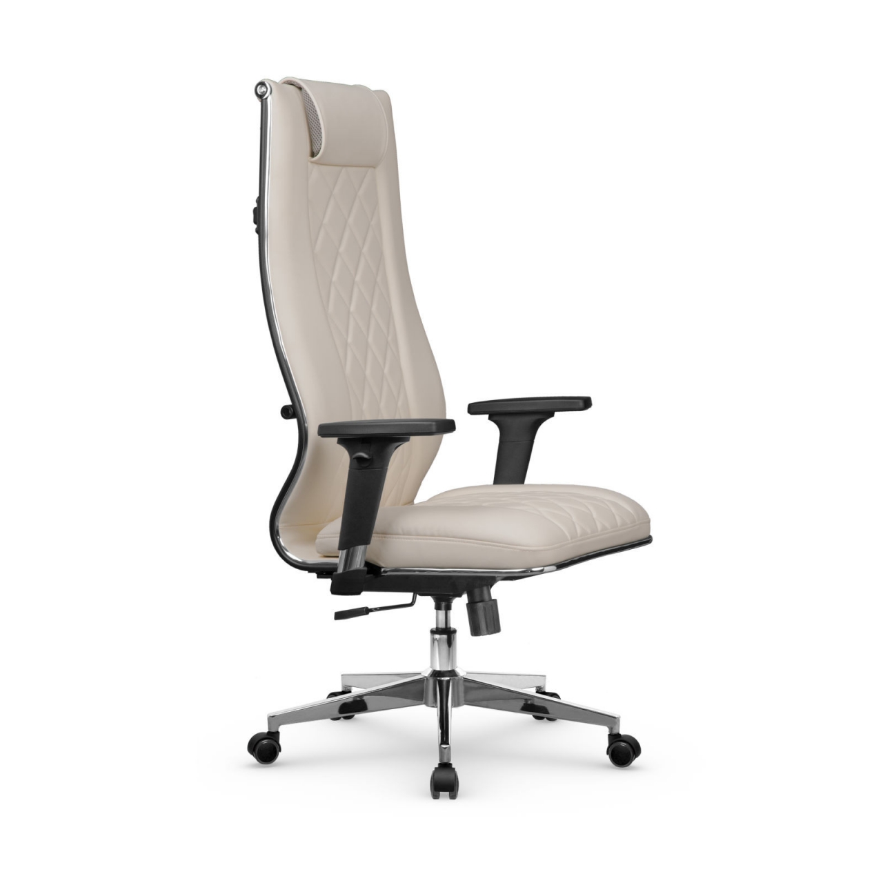 Кресло руководителя Мetta L 1m 50M/2D Infinity Easy Clean (MPES) Комплект 3 Светло-бежевое