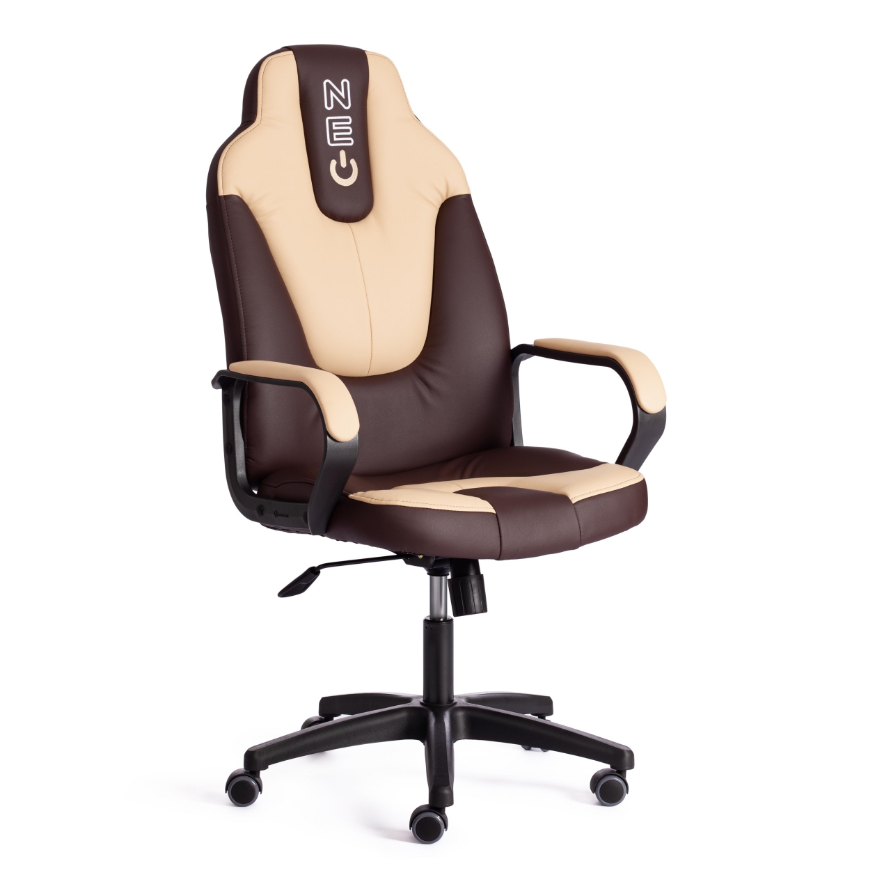 Кресло NEO 2 (22) экокожа Коричневый/бежевый 36-36/36-34
