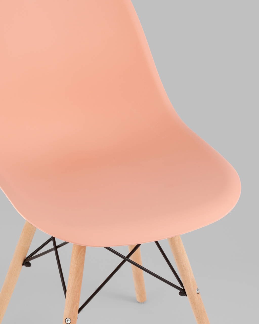 Стул Еамес Стйле ДСВ персиковый 4 шт. комплект (разборный каркас) / Eames Style DSW