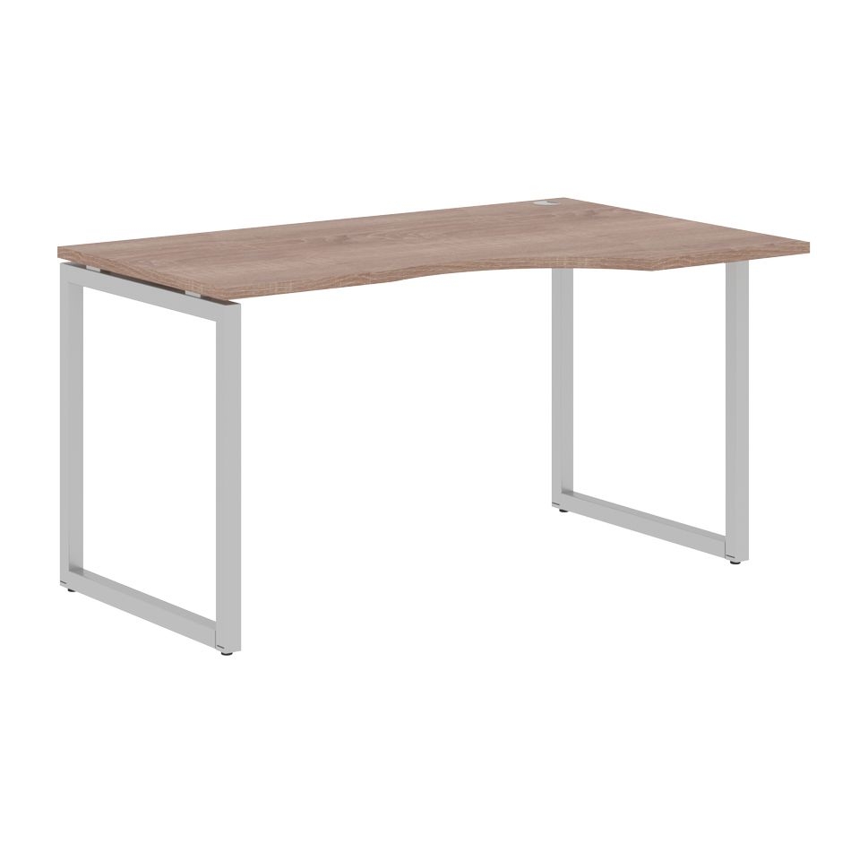 Стол письменный правый XTEN-Q XQCET 149 R Дуб Сонома Алюминий