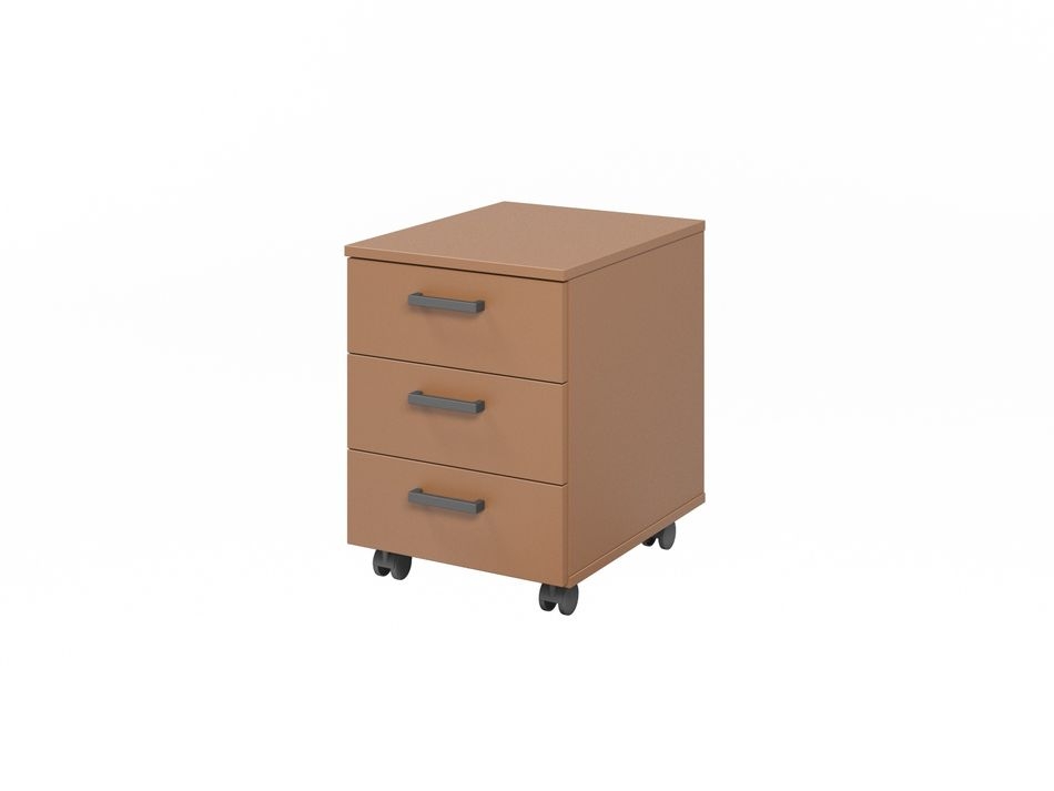 Тумба подкатная LEMO L-92 Карамель нюд