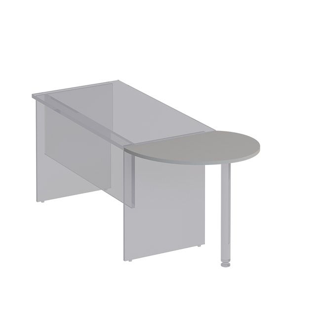 Брифинг-приставка без опоры Формула ФР 436 Серый