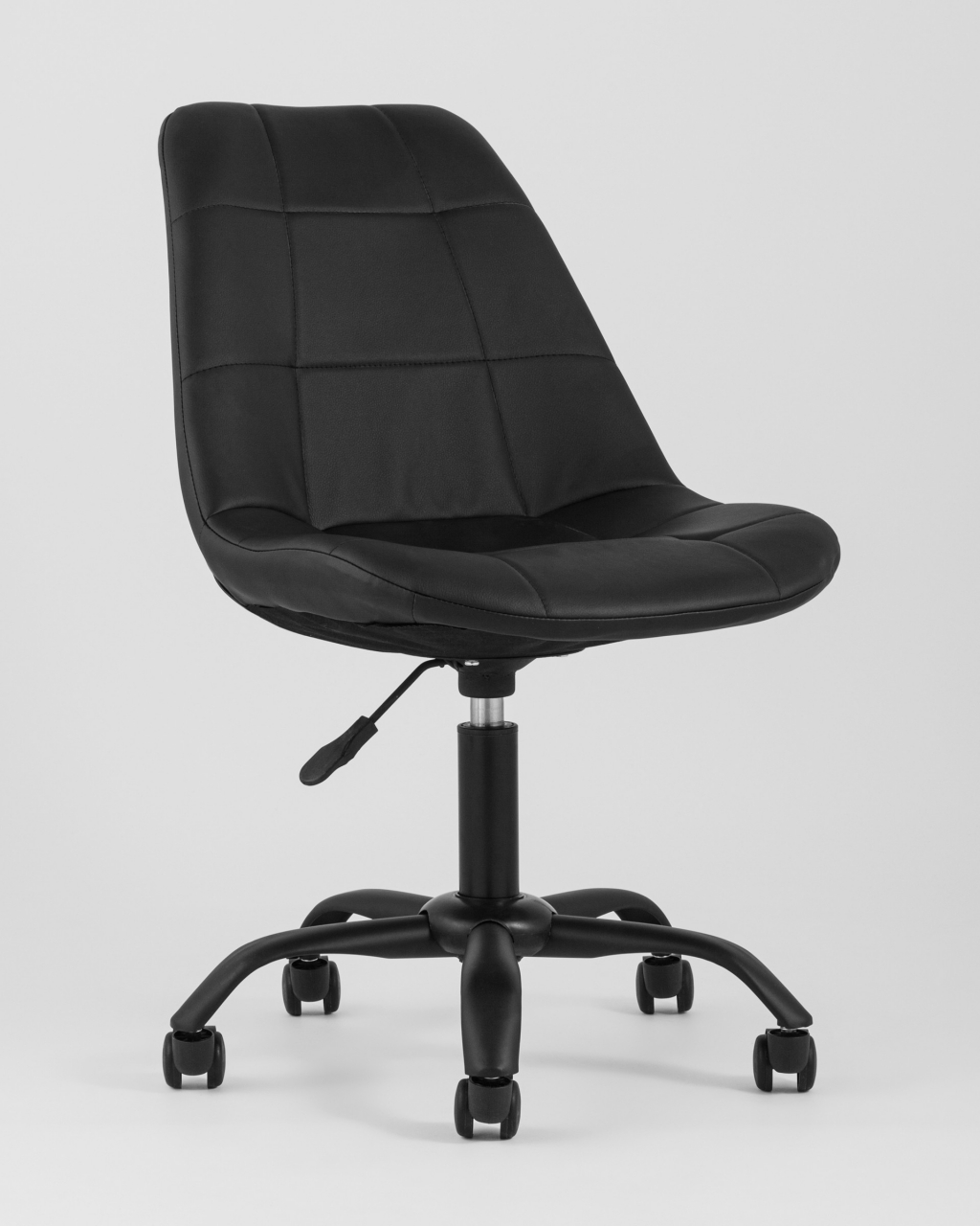 Офисный стул Гирос экокожа Черный